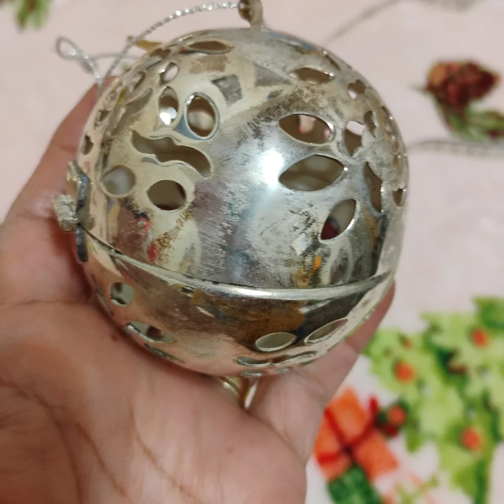 Crate&Barrel Department 56 Potpourri Gift Ornaments Set Of 5
